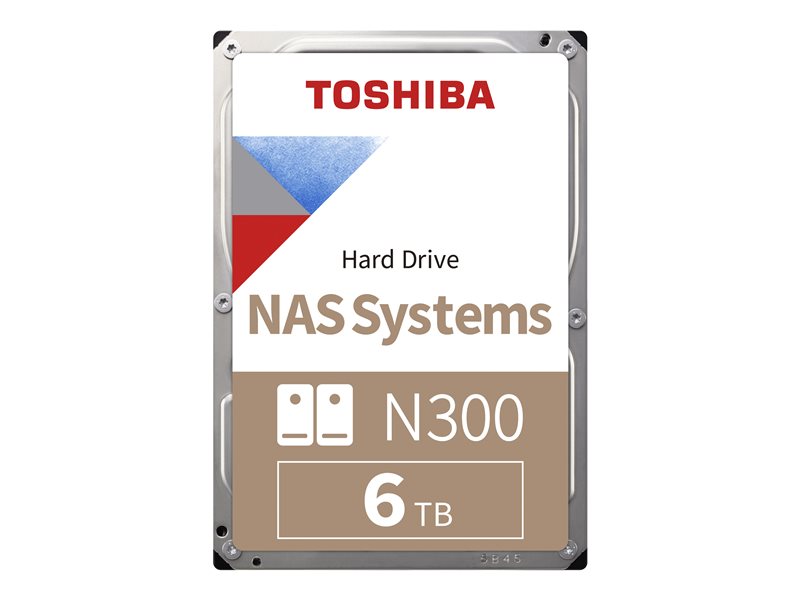 Toshiba N300 NAS 6TB SATA 3 5